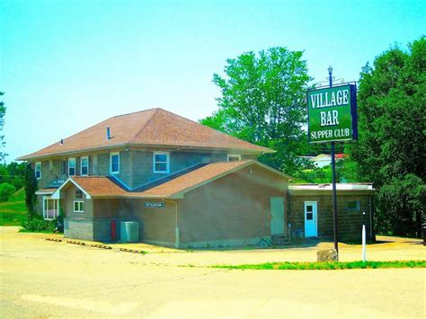the village bar|the village bar kieler wisconsin.